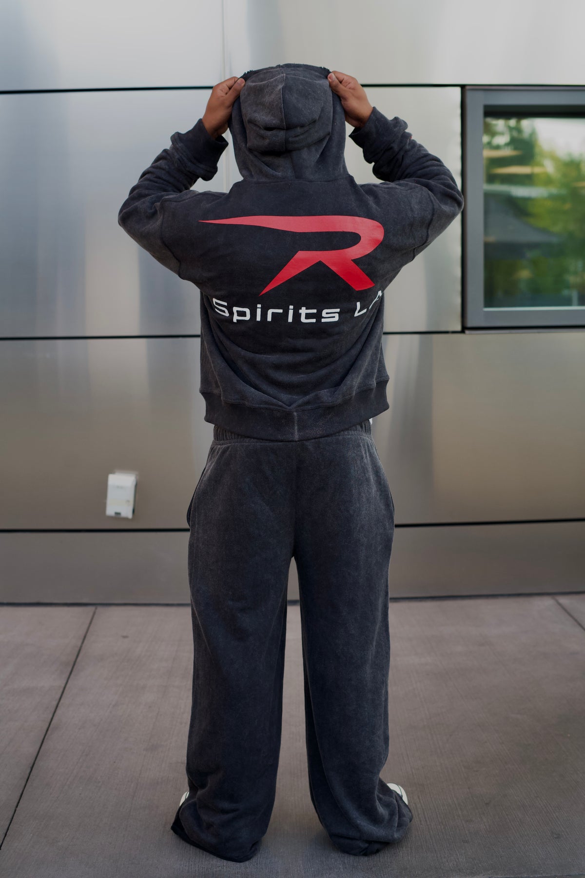 Black Logo sweatsuit