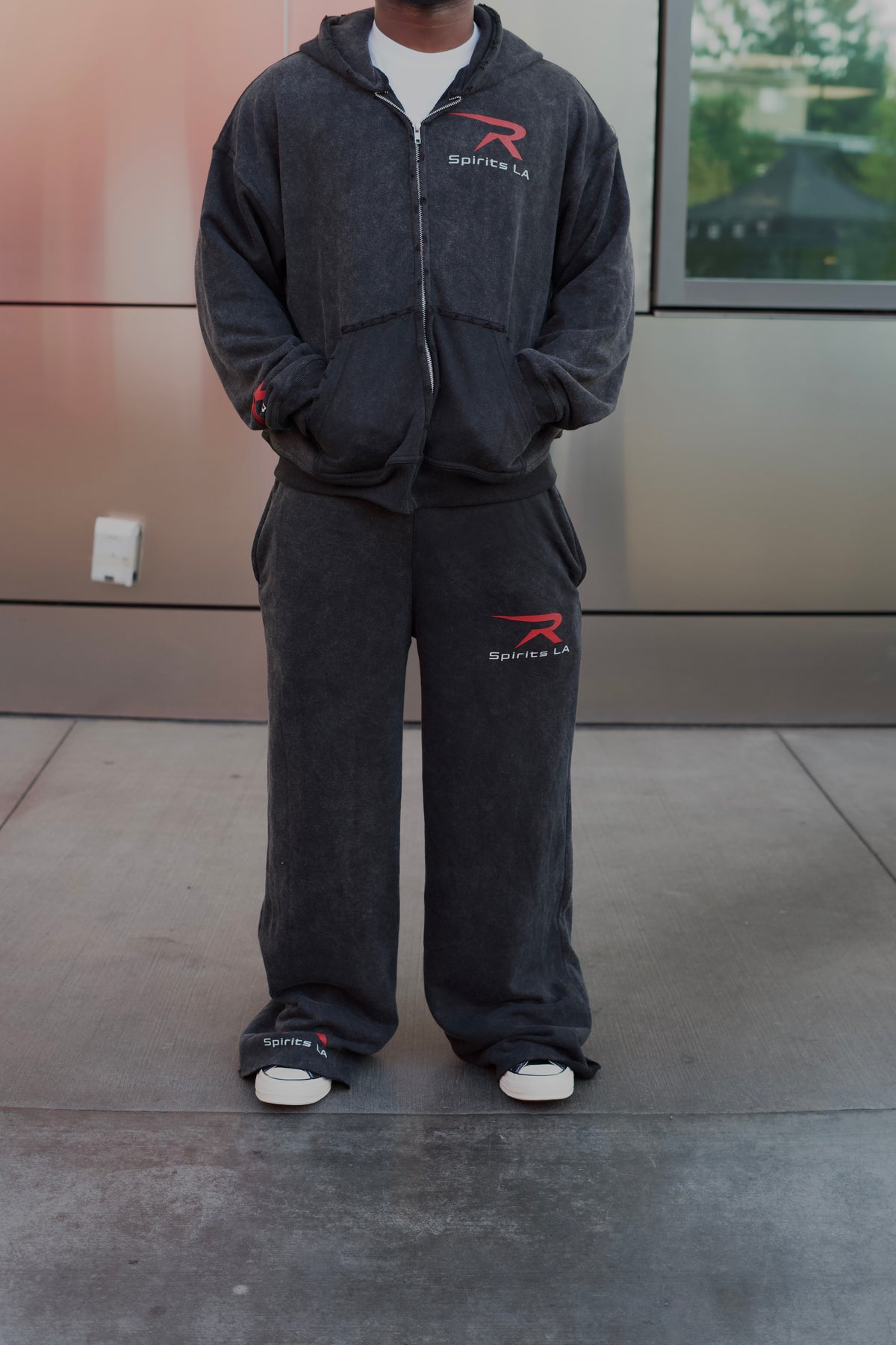 Black Logo sweatsuit