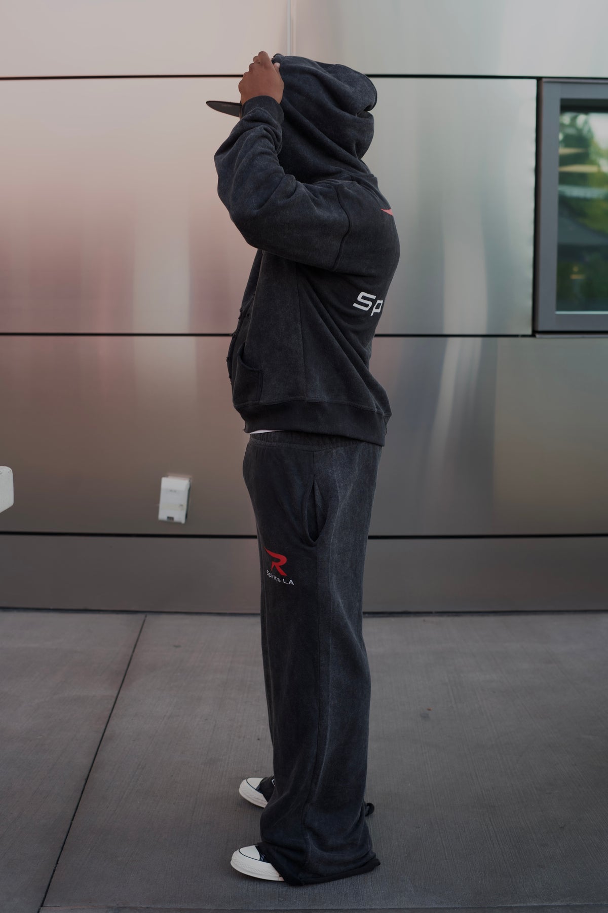 Black Logo sweatsuit