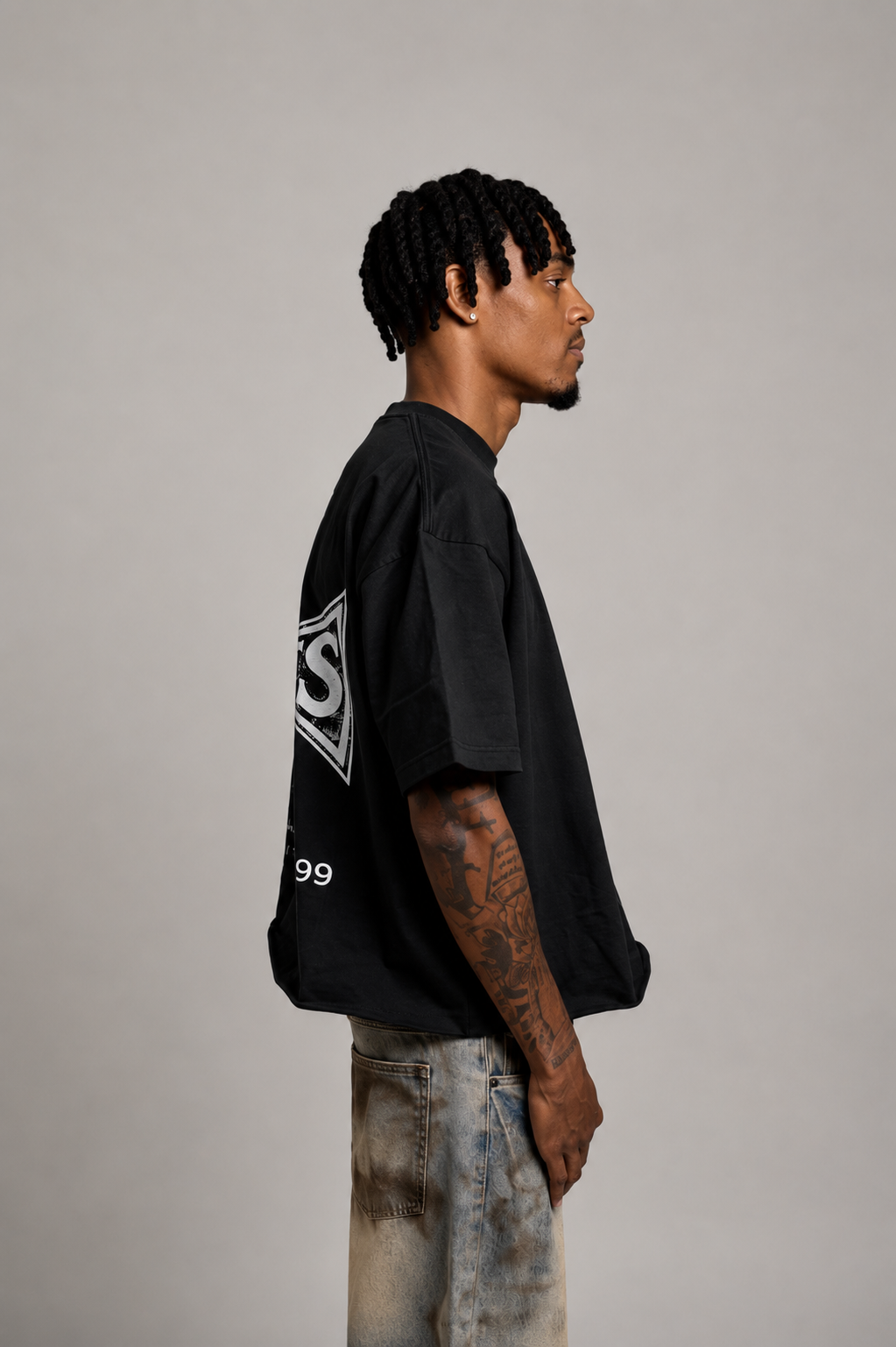 Black Cross Tee