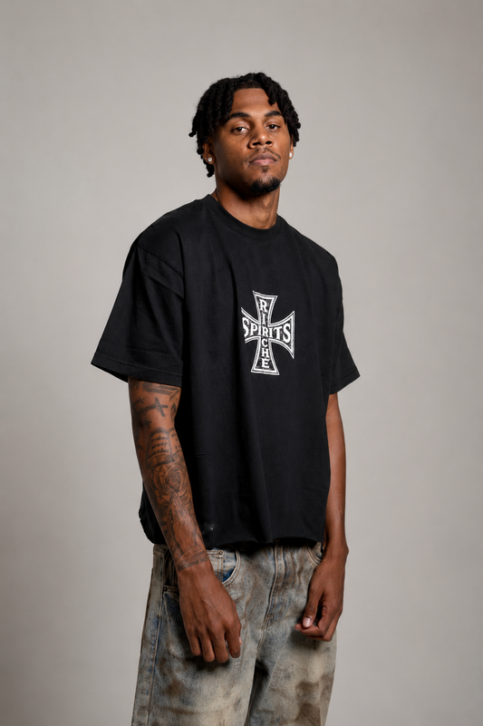 Black Cross Tee